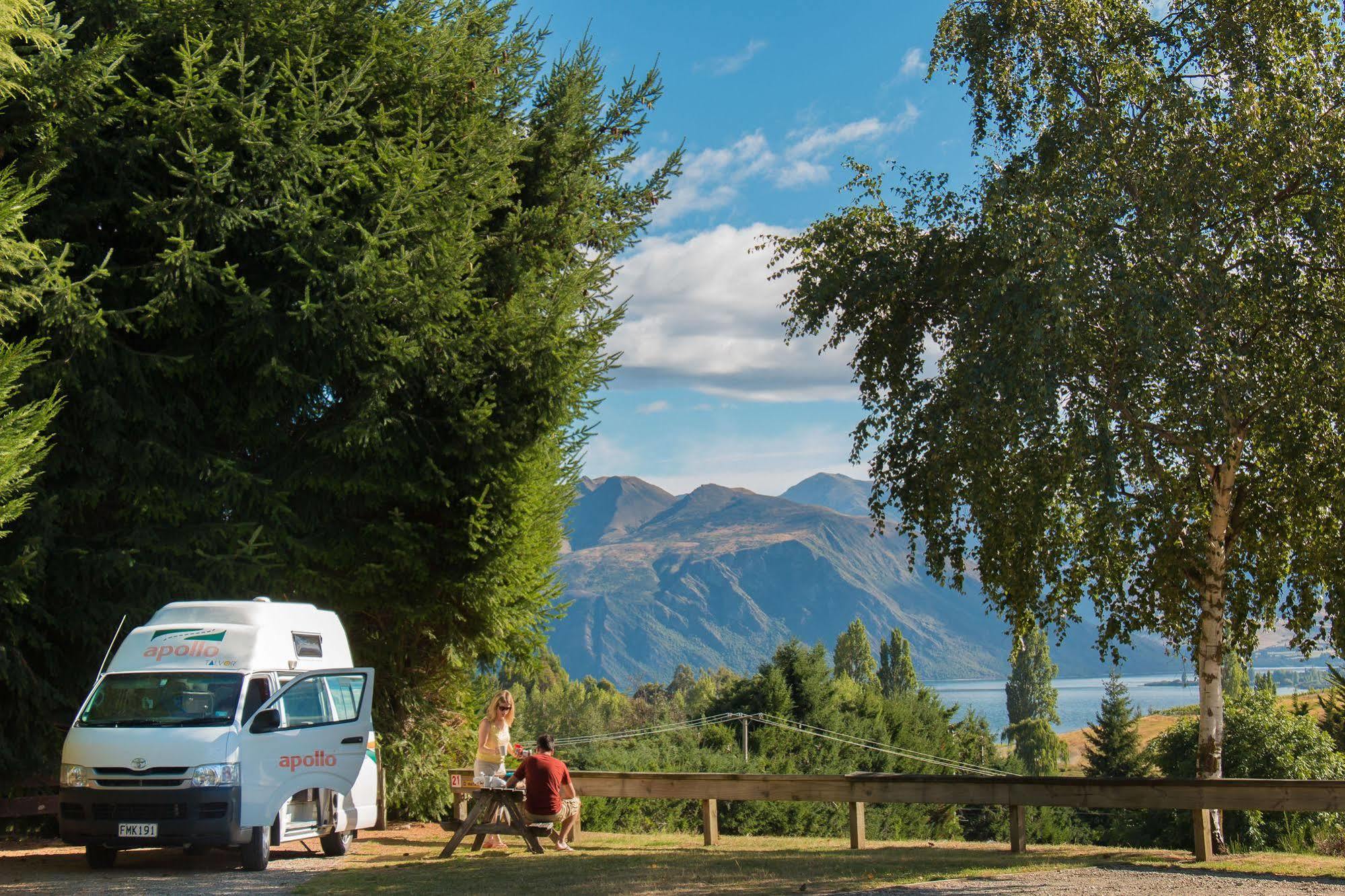 Mt Aspiring Holiday Park Wanaka Exterior foto